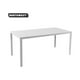 thumbnail image 3 of Mesa Terraza Polywood Impermeable 156x78cm Blanca Blanco Tamaño Único, 3 of 6