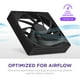 thumbnail image 2 of Ventilador para PC NZXT F120Q, 120 mm, silencioso, flujo de aire negro, 2 of 3