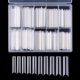 thumbnail image 4 of Xiao Hua Juego de 200 Piezas XXL Largo Recto Cuadrado Acrílico Parche de Uñas Postizas (con Caja) (Transparente), 4 of 4