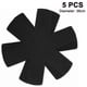 thumbnail image 1 of 5 protectores de sartenes apilables de 15 pulgadas de ancho: evitan rayones, separan y protegen tus platos., 1 of 8
