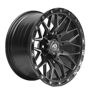 Pw Off Road - Set 4 Llantas 17X8.5 6X130 Et20 Wolf Mb-Cr