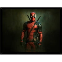 Genérico - Cuadro Decorativo Deadpool 1 Medidas 30X40 Cm