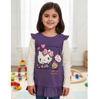 Polera Niña Hello Kitty Violeta 6