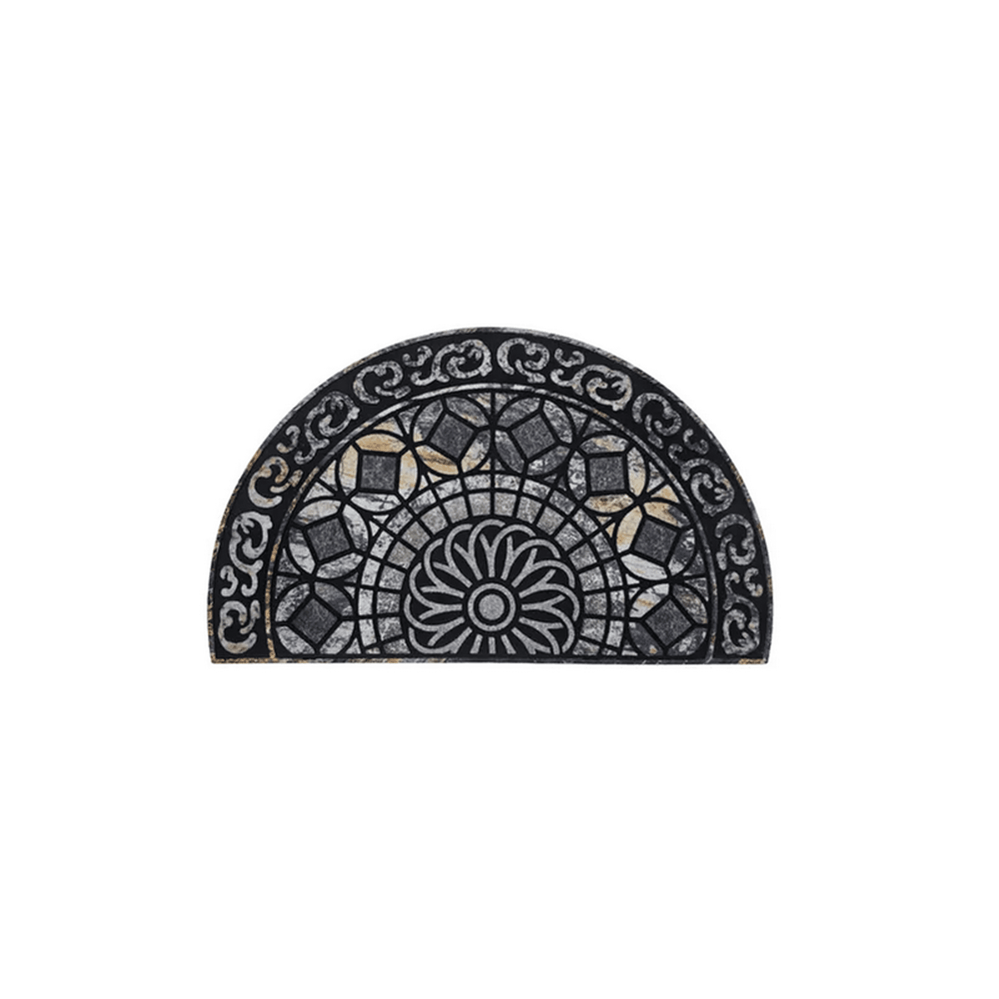 Genérico - Alfombra Limpiapiés Felpudo De Entrada Vintage Semi