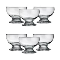 Allegra - Set 6 Copas Helado Ice Cream De 225Ml Helados Ponche Postres