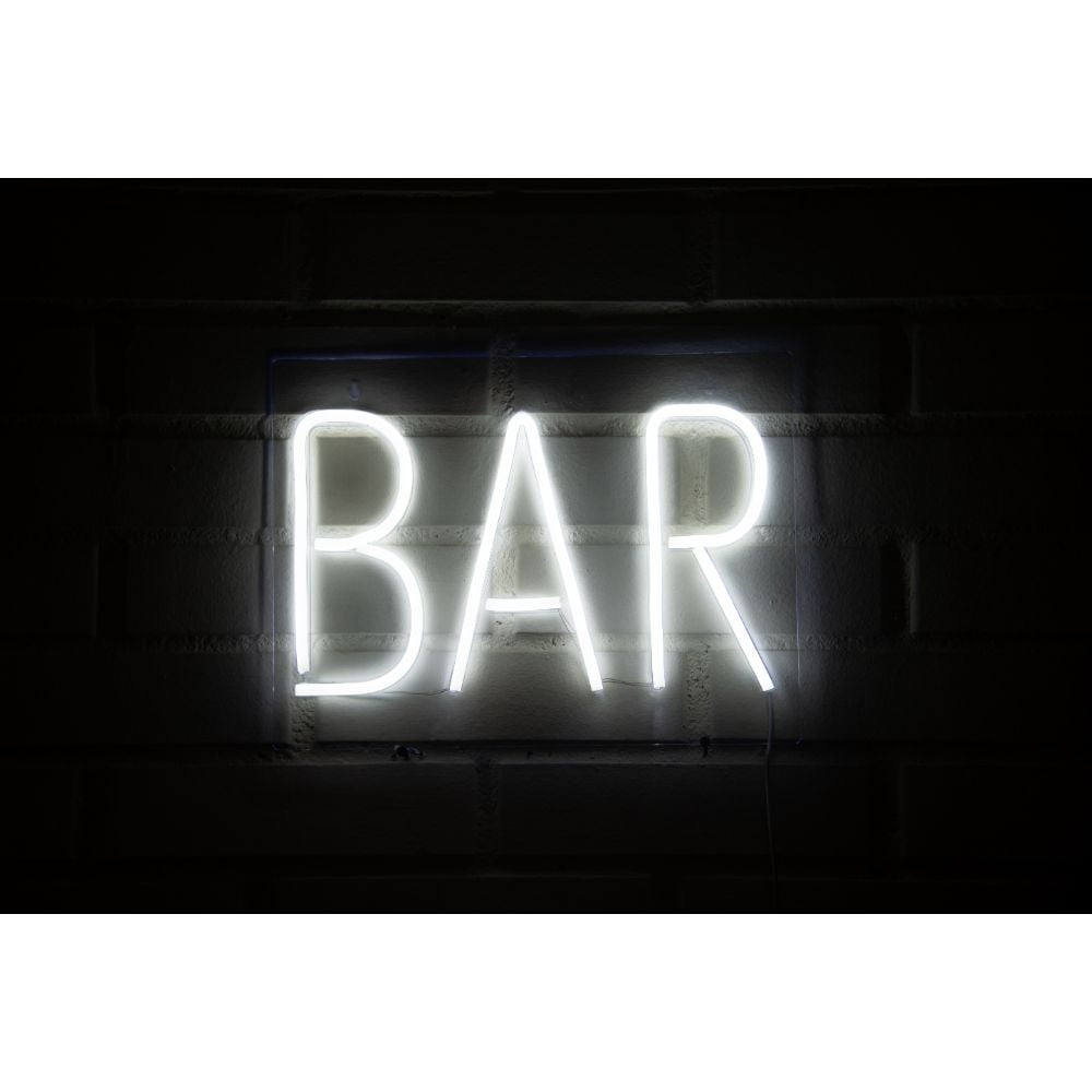 Genérico - Letrero Estilo Neón Forma Bar Con Usb