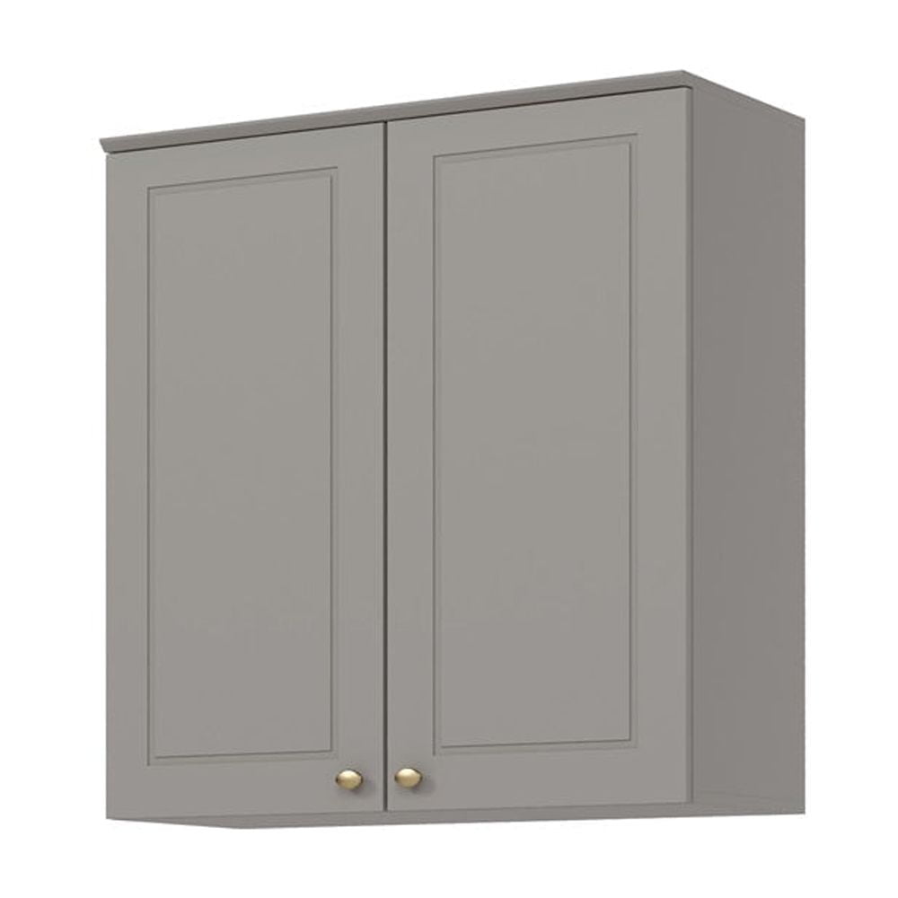 Mueble Cocina Aéreo 2p Americana Gris Home Mobili
