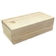 thumbnail image 4 of Caja De Almacenamiento De Madera Con Tapa Deslizante, Versátil Para Navidad, Pasatiempos Y Almacenamiento En El Hogar, Longitud 14,5 Cm, 4 of 5