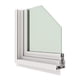 thumbnail image 3 of Ventana Vidrio Simple Pvc Corredera Blanca 121x100cm Dvp, 3 of 5