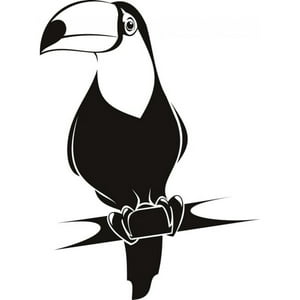 Rienda Libre Graphics - Decomural Toucan Birds Ws-18724