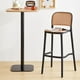 thumbnail image 2 of Pack 4 Taburete Montana Negro 65cm | Rattan Sintético | Apilable, 2 of 6