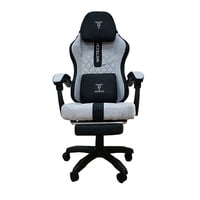 Wetech - Silla Gamer Color Gris/Negro Modelo Ls-1118