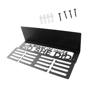 Magideal - Estante Para Medallas Estante Para Medallas En Funcionamiento, Resistente, De Acero Inoxidable, Fácil De Instalar, Estante De Exhibición Para Medallas