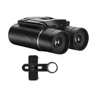 Bothyi - Mini Hd Potente Binocular Telescopio Plegable De Largo Alcance Binoculares Bak4 + Clip
