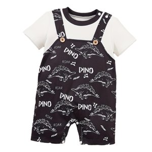 Magideal - Mameluco De Manga Corta Para Bebé, Mameluco De Dibujos Animados Con Cuello Redondo Para Bebé, Ropa De Fotografía Para Accesorios De Fotografía, Casa D 18 A 24 Meses