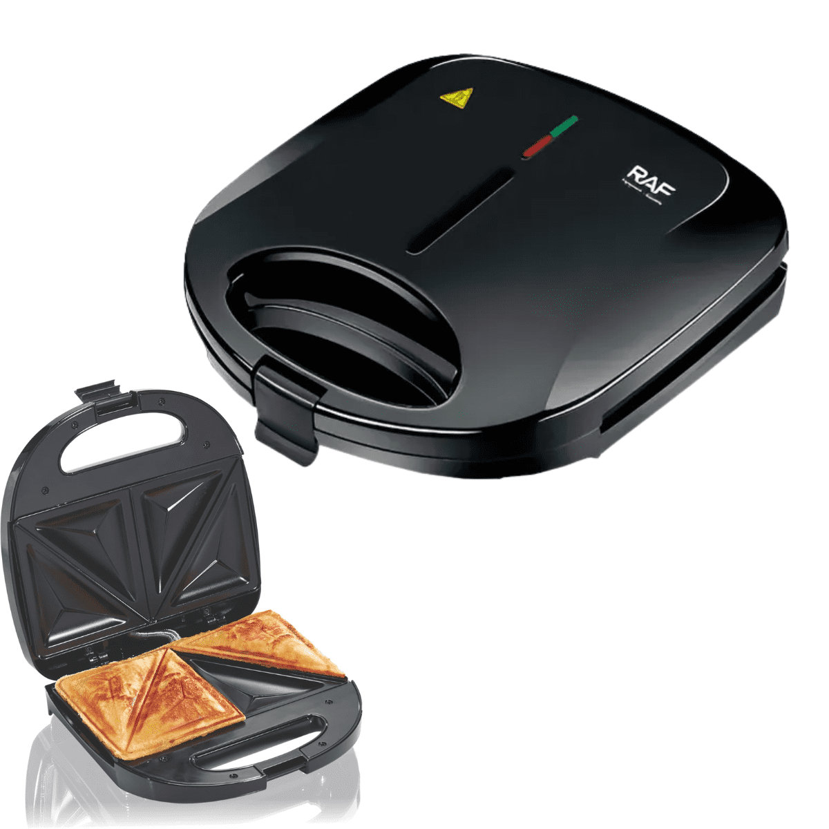 Genérico - Tostador Pan Sandwichera Antiadherente 750w