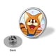 thumbnail image 3 of Pokonyan-Theme Round Button Badge: Premium Metal Construction, Ideal for High-End Events 2.8 cm, 3 of 6
