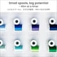 thumbnail image 2 of Set de hilos de coser LEONIS de 30 colores, 45 m, poliéster, 2 of 8