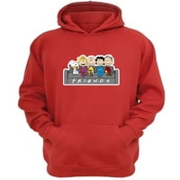 Genérico - Polerón Canguro Friends Rojo Talla Xl Unisex