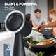 thumbnail image 4 of Escritorio compacto de cocina portátil Range Hood BREETEE, negro, 4 of 9