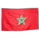 thumbnail image 2 of Bandera de Marruecos Boolavard 90 x 150 cm, impermeable, doble cara, 2 of 8