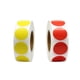 thumbnail image 1 of 2 Rollos De Mini Pegatinas De Papel Kraft Etiquetas Adhesivas Scrapbooking Amarillo Y Rojo, 1 of 5