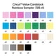 thumbnail image 3 of Cartulina Cricut Value, muestrario arcoíris - 125 hojas (8,5" x 11") - Compatible con máquinas Joy Xtra, Explore y Maker - Tamaño carta, 3 of 3