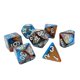thumbnail image 1 of Dados Acrílicos D20 D10 D4 Juego De Dados Juego De Mesa Marrón, 1 of 5