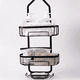 thumbnail image 4 of Organize Your Shower Essentials with our Rustproof 1pc Bathroom Hanging Shower Organizer - Shower Storage Rack Basket with Hooks for Razor and Sponge, Plus Tall Bottle Holder - Easy to Assemble and In, 4 of 4