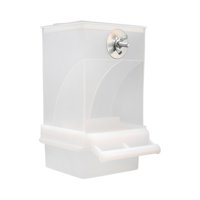 Magideal - Alimentador Automático De Pájaros, Contenedor De Comida Para Alimentación De Loros, Accesorios De Jaula Para Periquitos, Pájaros Pequeños A Medianos,