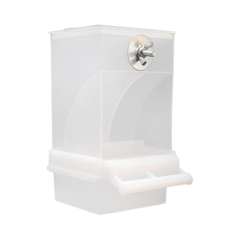 Magideal - Alimentador Automático De Pájaros, Contenedor De Comida Para Alimentación De Loros, Accesorios De Jaula Para Periquitos, Pájaros Pequeños A Medianos,