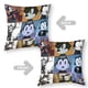 thumbnail image 2 of Félix el Gato Fundas de almohada de terciopelo con tema, regalos de funda de almohada, decoración para el hogar, cojín de lanzar, regalo de cumpleaños para fans y parejas.56*56cm., 2 of 6