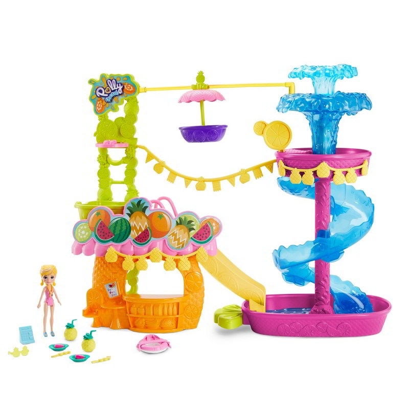 Polly Pocket - Muñeca Parque Acuático De Piña.