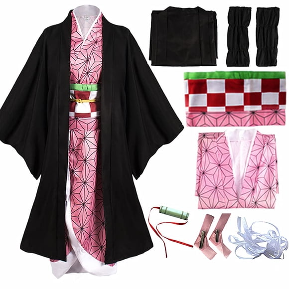 Disfraz de Cosplay Anime Todoroki Shoto Conjunto Completo Rosa M