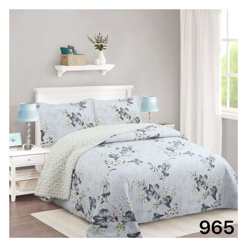 Genérico - Cubrecama Sherpa 2 Plazas - Floripa M965