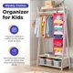 thumbnail image 3 of Organizador semanal de ropa Handy Laundry Kids con 6 estantes, color rosa, 3 of 6