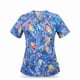 thumbnail image 1 of Delantal Mujer tela Anti fluidos estampada. Combina con Azul Rey, 1 of 3