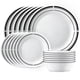 thumbnail image 1 of Juego de vajilla Corelle Brasserie de 18 piezas para 6 personas, 1 of 6