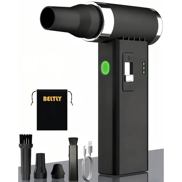 Soplador eléctrico Duster BELTLY FT03 de aire comprimido, negro
