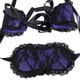 thumbnail image 2 of 2pcs Set Of BDSM Blindfold Handcuffs Female Sex Toys Masquerade Blindfolded Pink Purple Sexy Lace Blindfold Handcuffs Adult Supplies, 2 of 2
