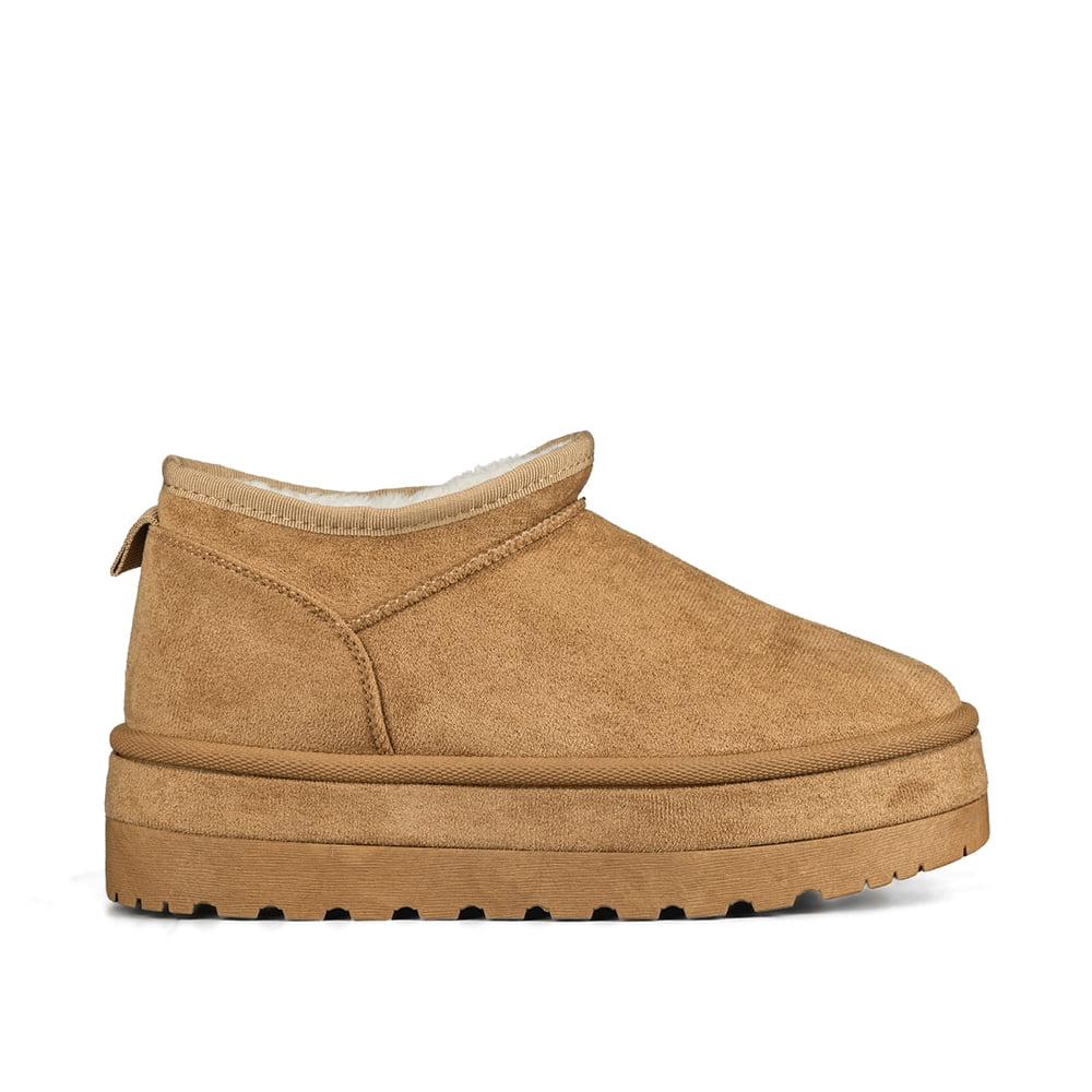 Botin Casual Mujer Pu Texil Comodo Weide Lt200