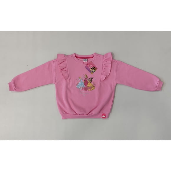 Polerón Niña Lila Princesas Talla 4