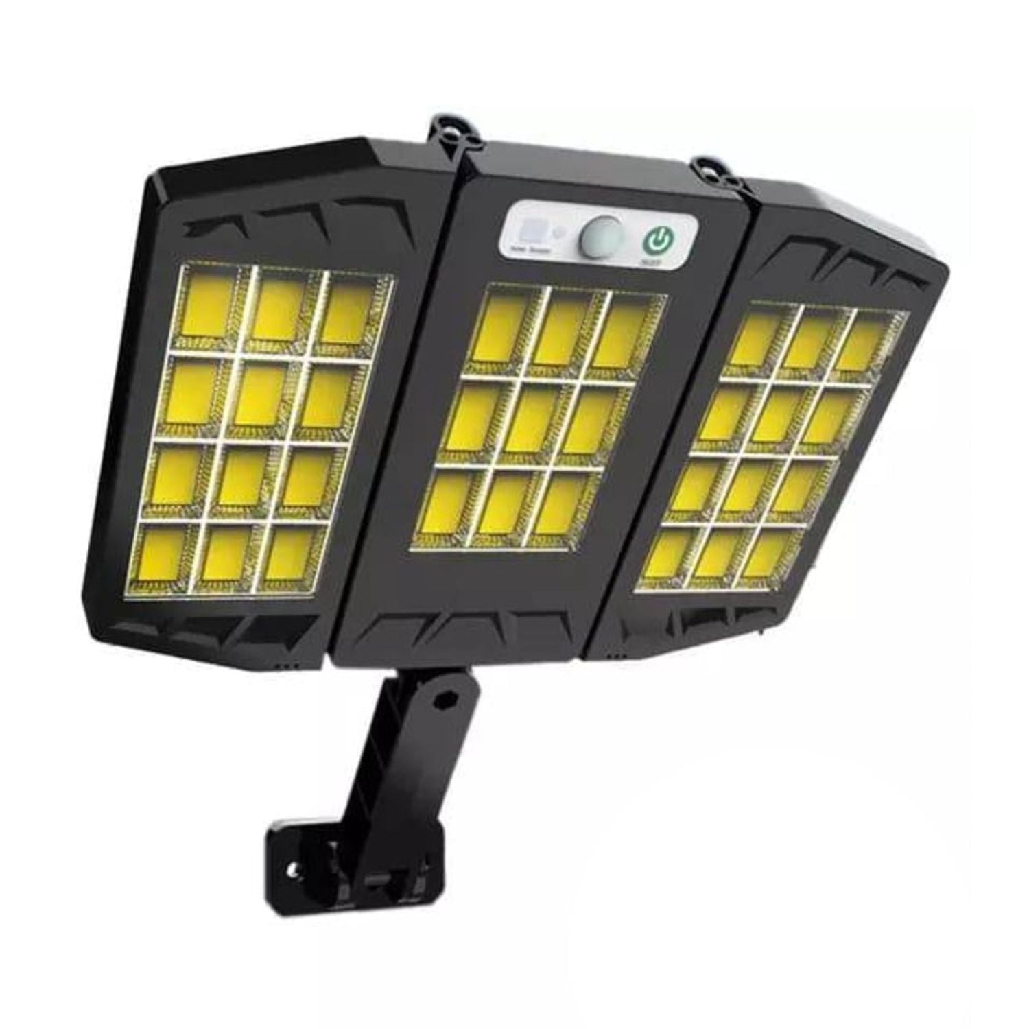 Importclick - Lámpara Luz Led Solar 3 Paneles Jardín