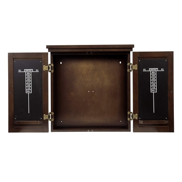 Gabinete para Dardos American Legend Tradicional en Madera Marrón