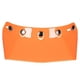 thumbnail image 1 of Visera para Casco de Motocicleta, 5 Broches, Parasoles , Cara Abierta, Parasol Vintage, , Repuesto Fácil de Instalar, Accesorios de Repuest , Naranja 215x13cm, 1 of 5