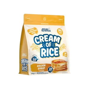 Cream Of Rice (Crema De Arroz) 1Kg 33 Servicios Golden Syrup - Applied Nutrition