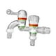 thumbnail image 1 of Grifo De Agua, Grifo De Agua, Lavabo, Baño, Hotel, Jardín, Bañera, Césped, Grifo De Agua, Cabezales Dobles, Rosca De 2cm, 1 of 3