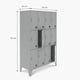 thumbnail image 3 of Locker Metálico L4A3, 3 of 3