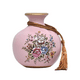 thumbnail image 3 of Floreros y Plato Decorativo Flores Rosadas, 3 of 3