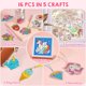 thumbnail image 3 of Kit de pintura con diamantes Klever Kits Gem Art con gemas 5D para niñas de 6 a 12 años, 3 of 8